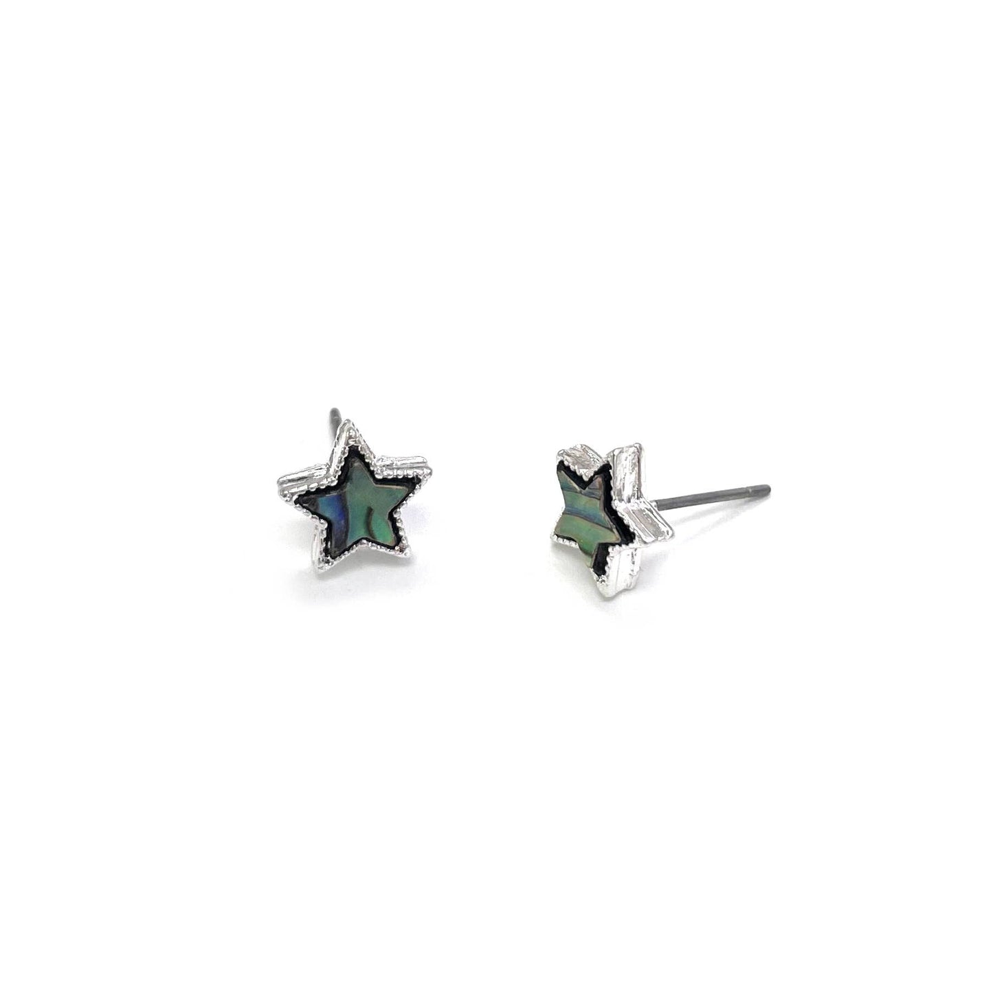 Abalone Star Earrings
