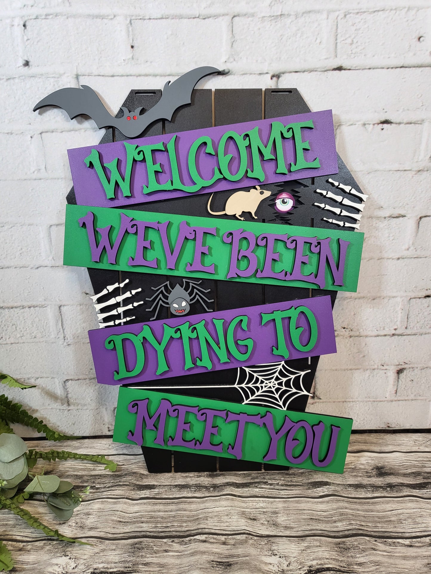 Coffin Door Hanger