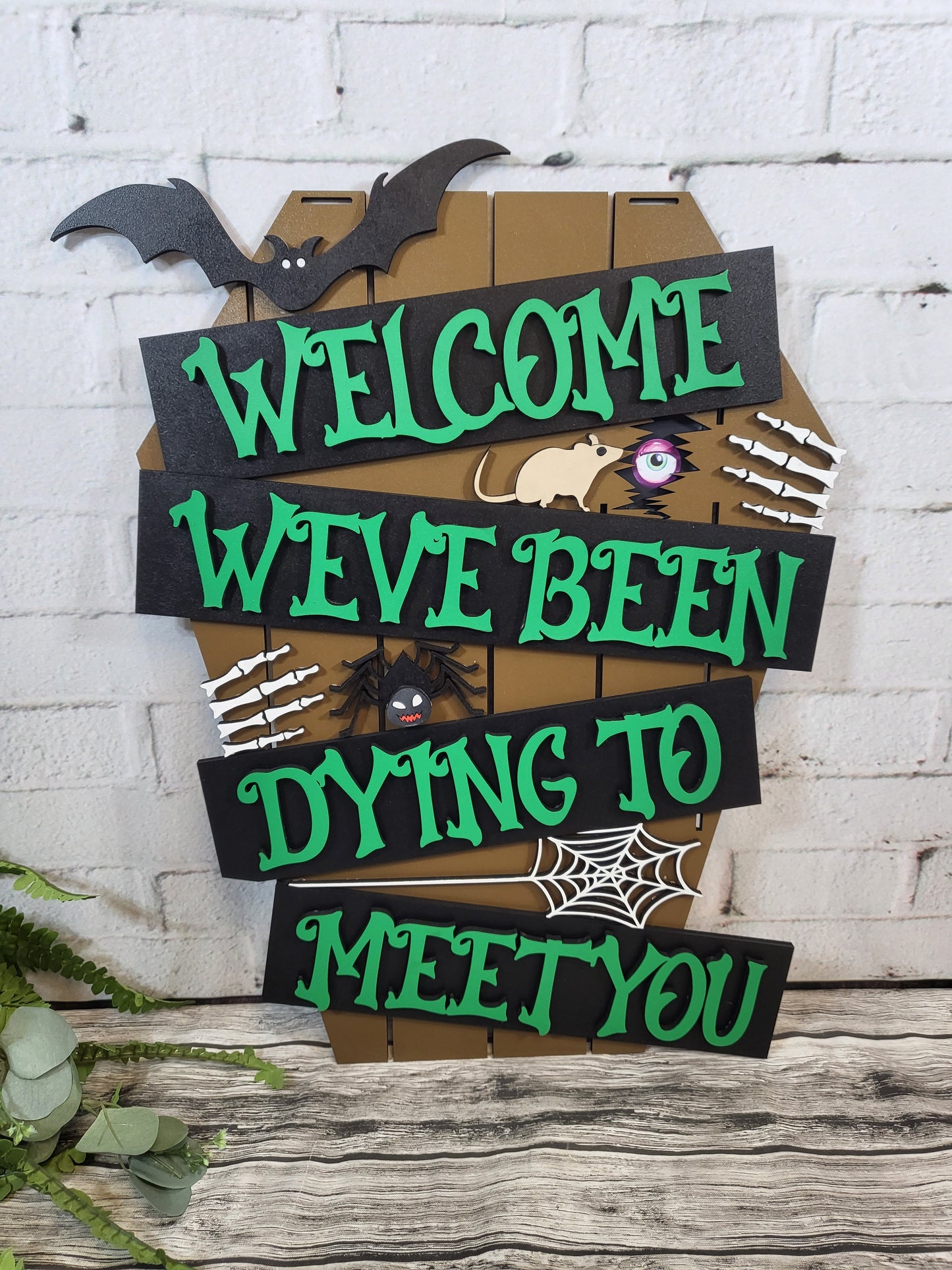 Coffin Door Hanger
