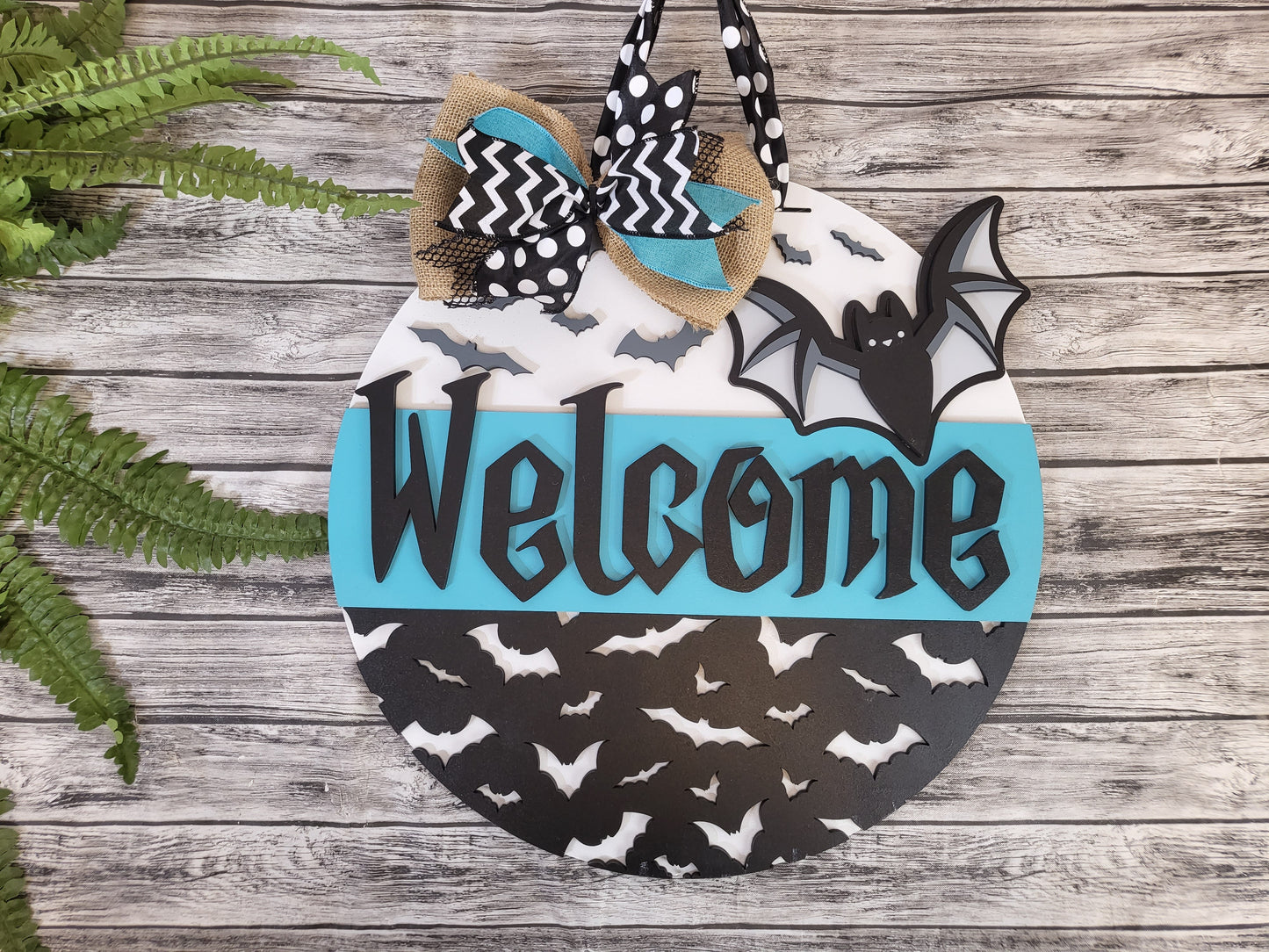 Welcome Bats Door Hanger