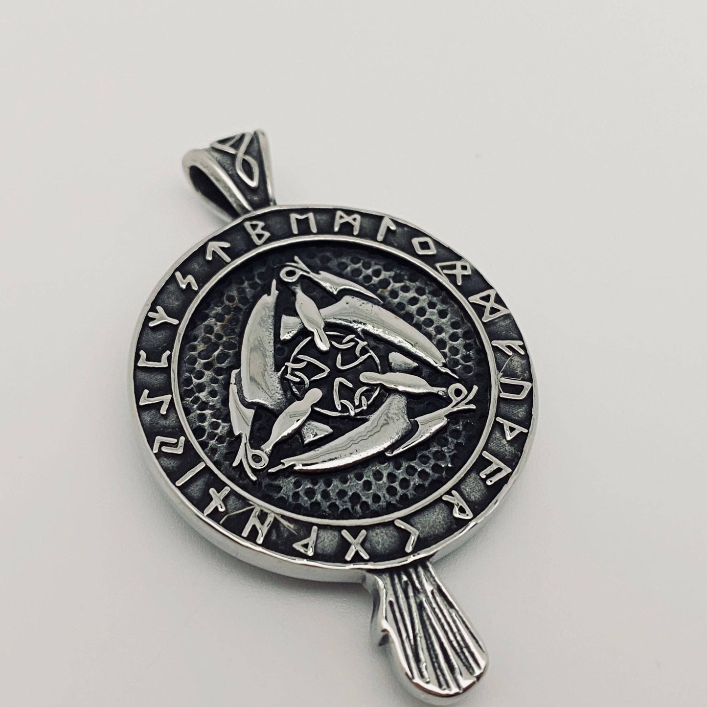 Viking Raven Pendant