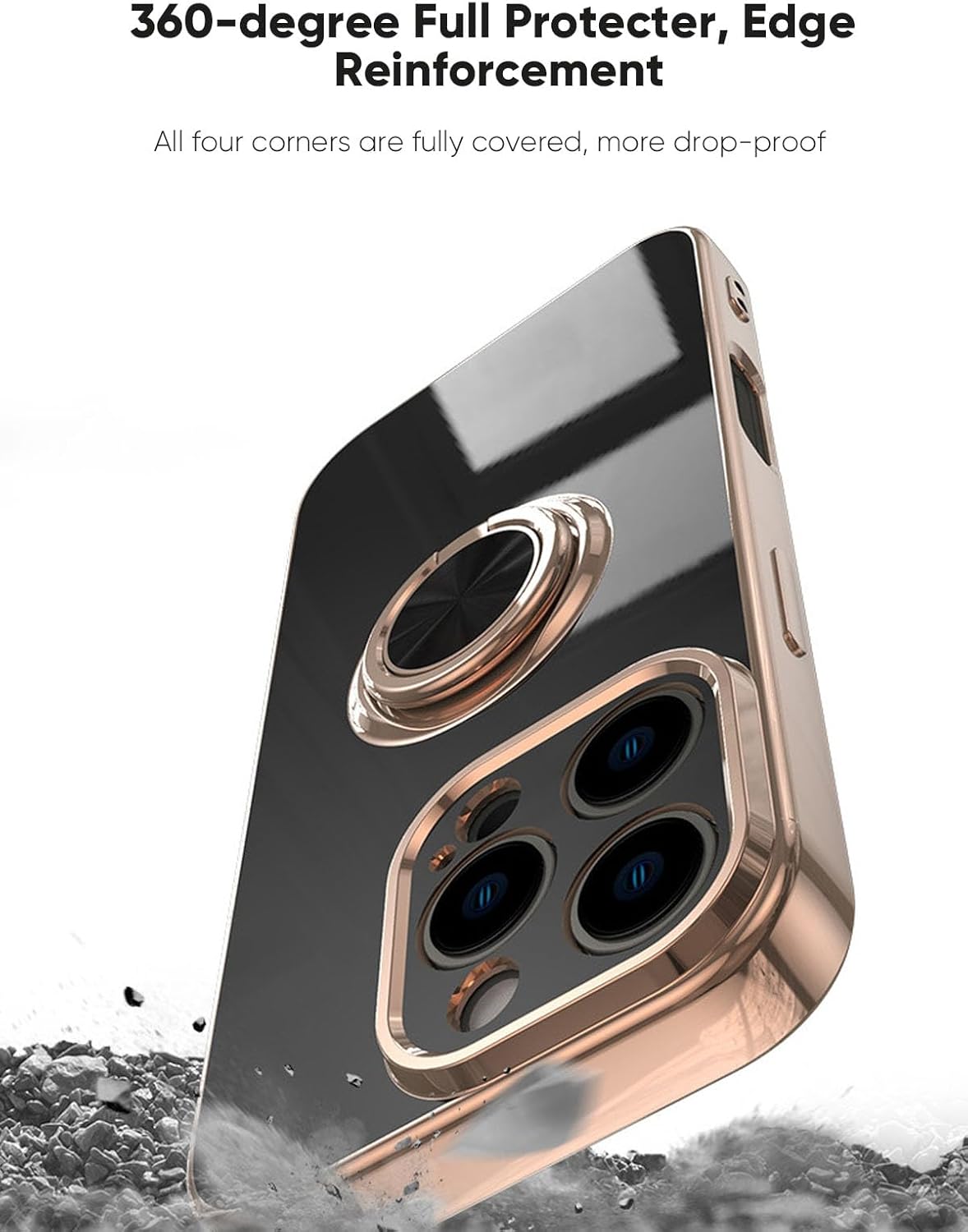 Ring Holder/Kickstand iPhone Case