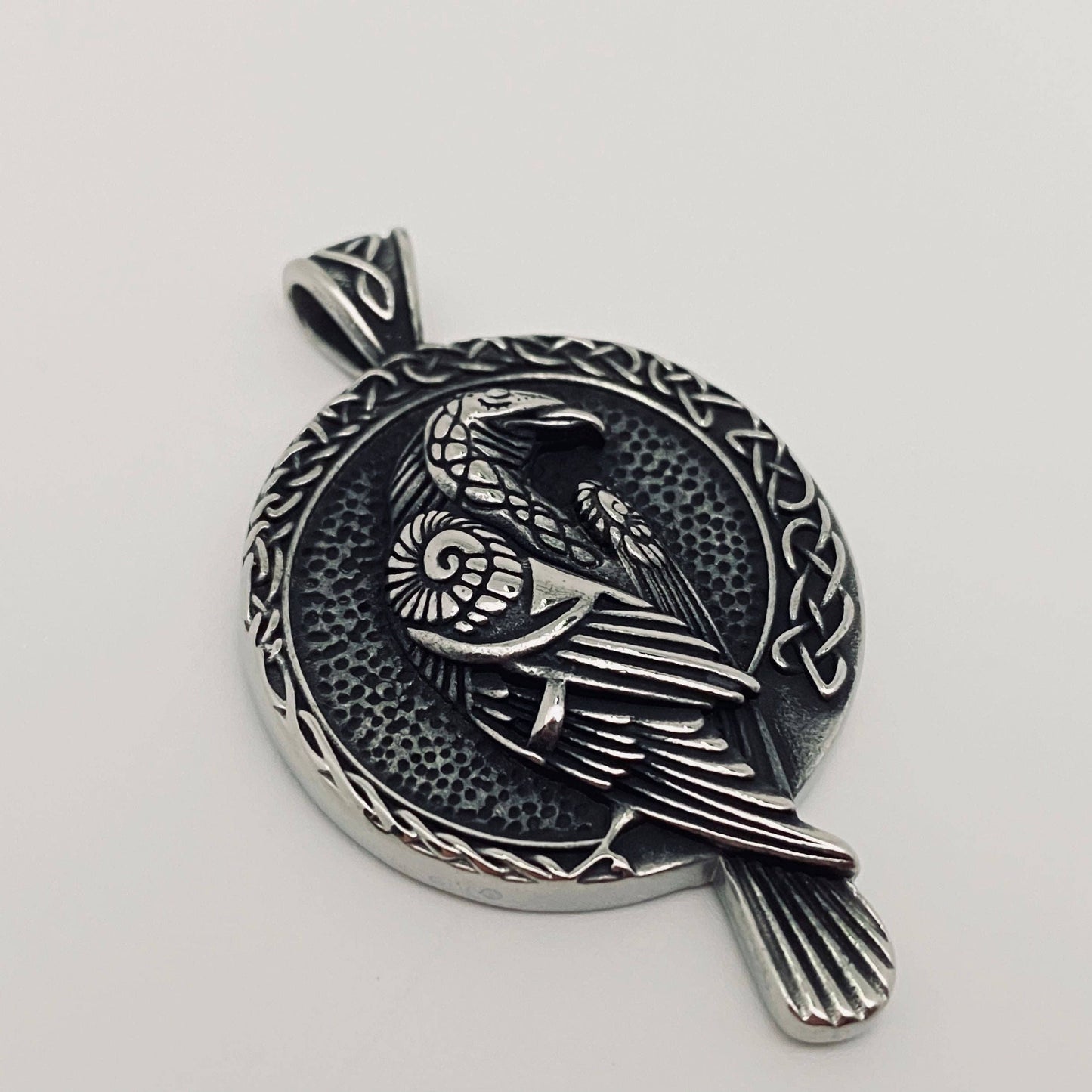 Viking Raven Pendant
