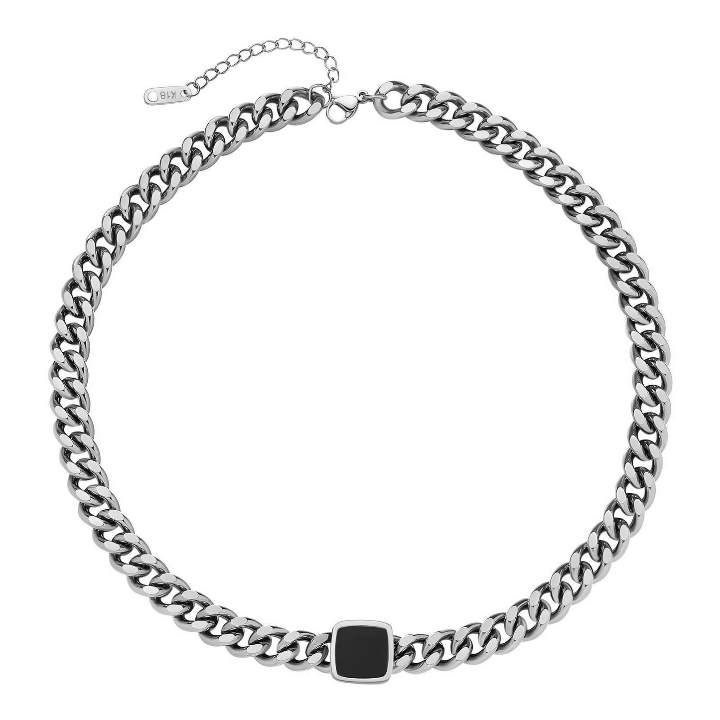 Midnight Steel Necklace