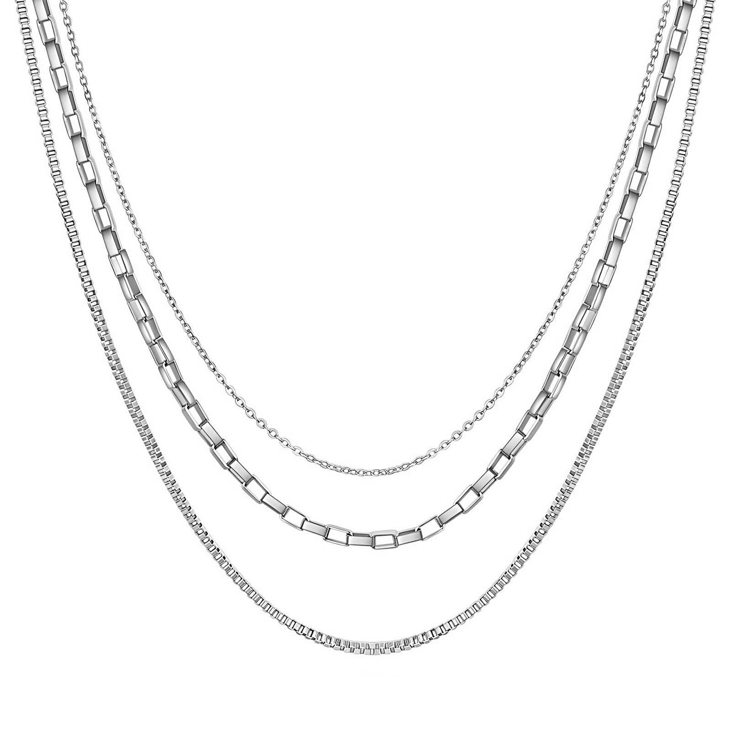 Tri-Chain Necklace