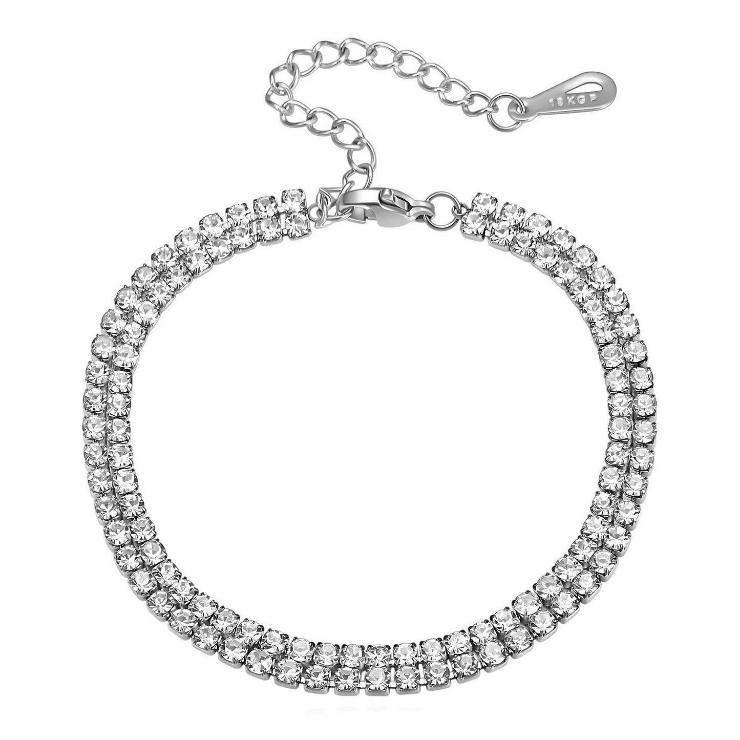 Diamond Cascade Bracelet