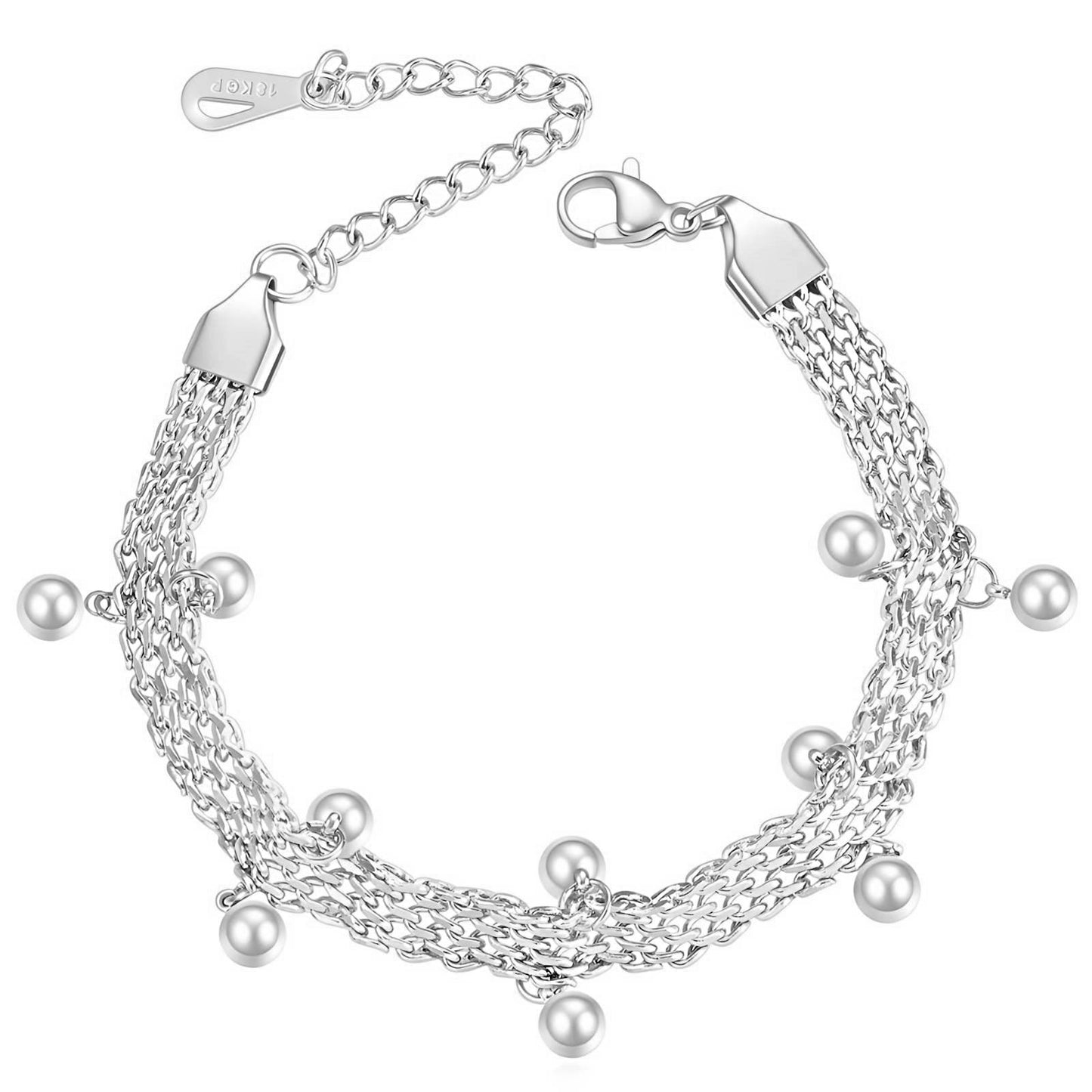 Pearl Cascade Bracelet