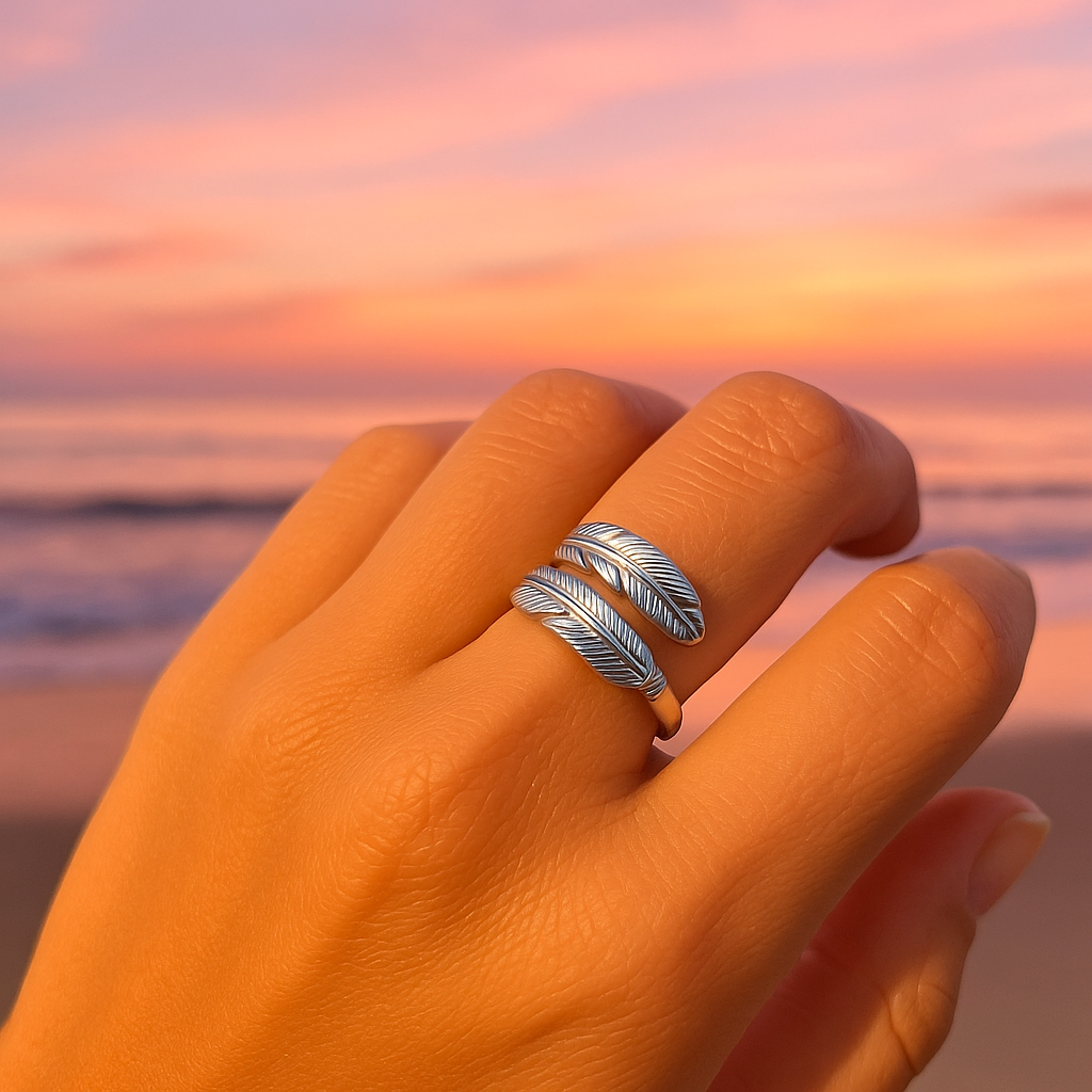 Feather from an Angel Ring