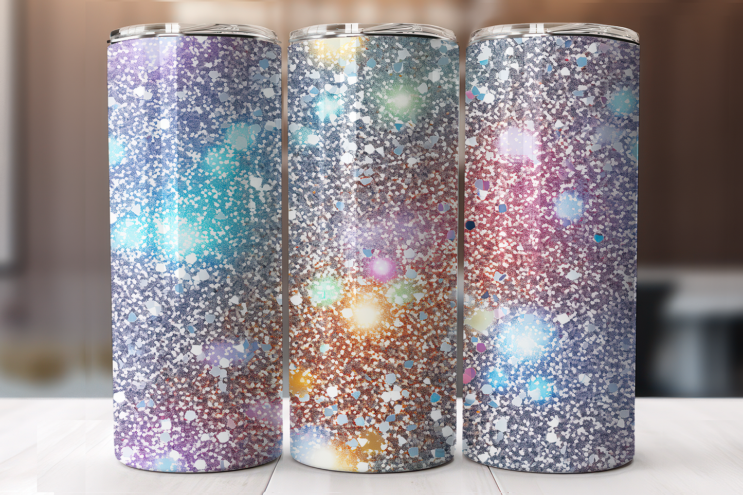 Ombre Glitter Tumbler