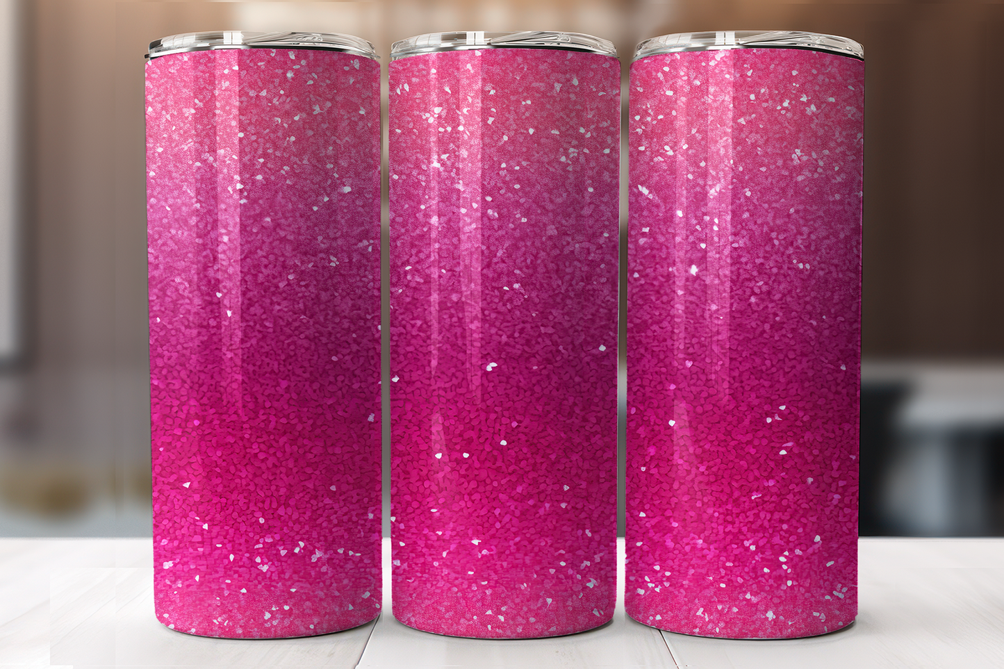 Ombre Glitter Tumbler