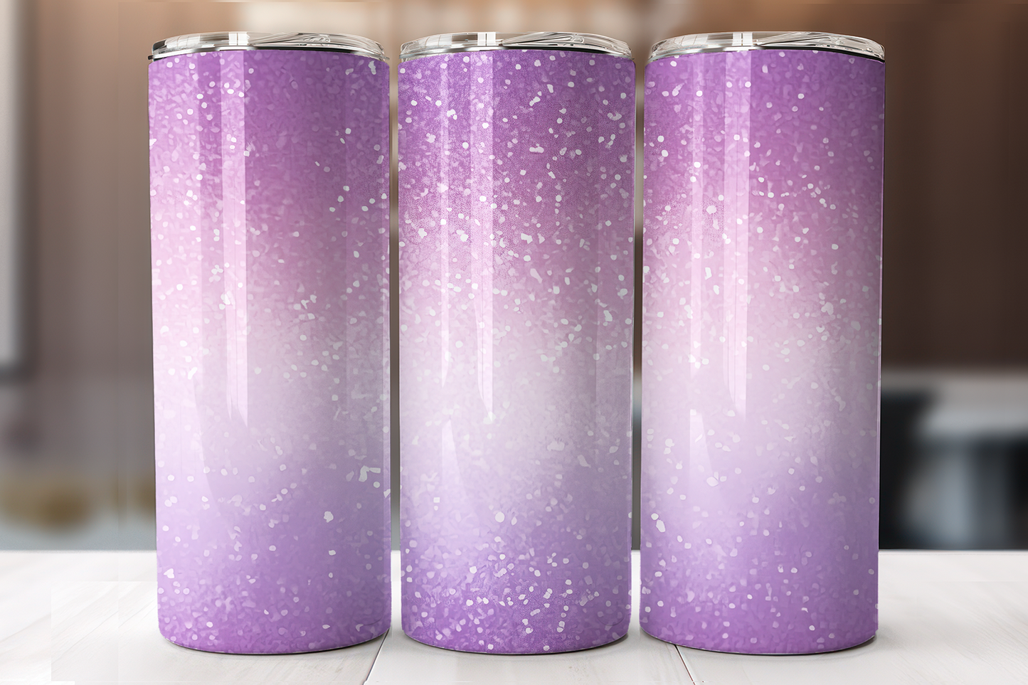 Ombre Glitter Tumbler