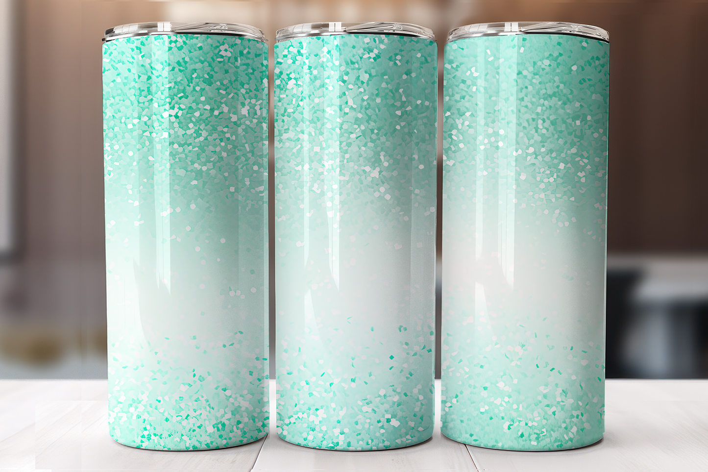 Ombre Glitter Tumbler