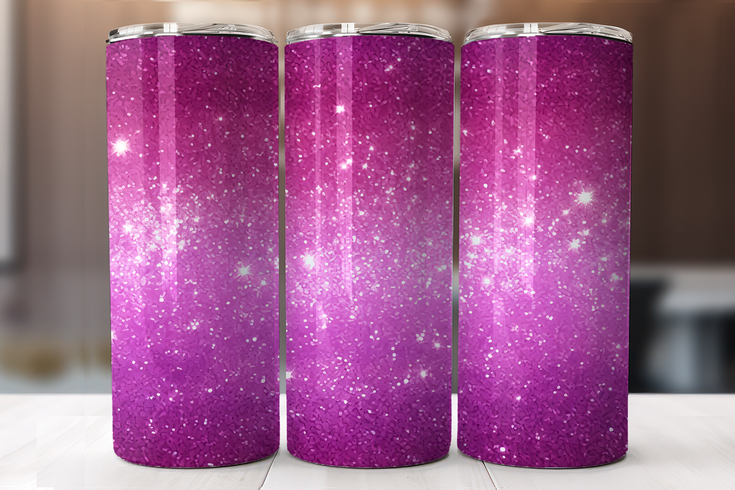 Ombre Glitter Tumbler