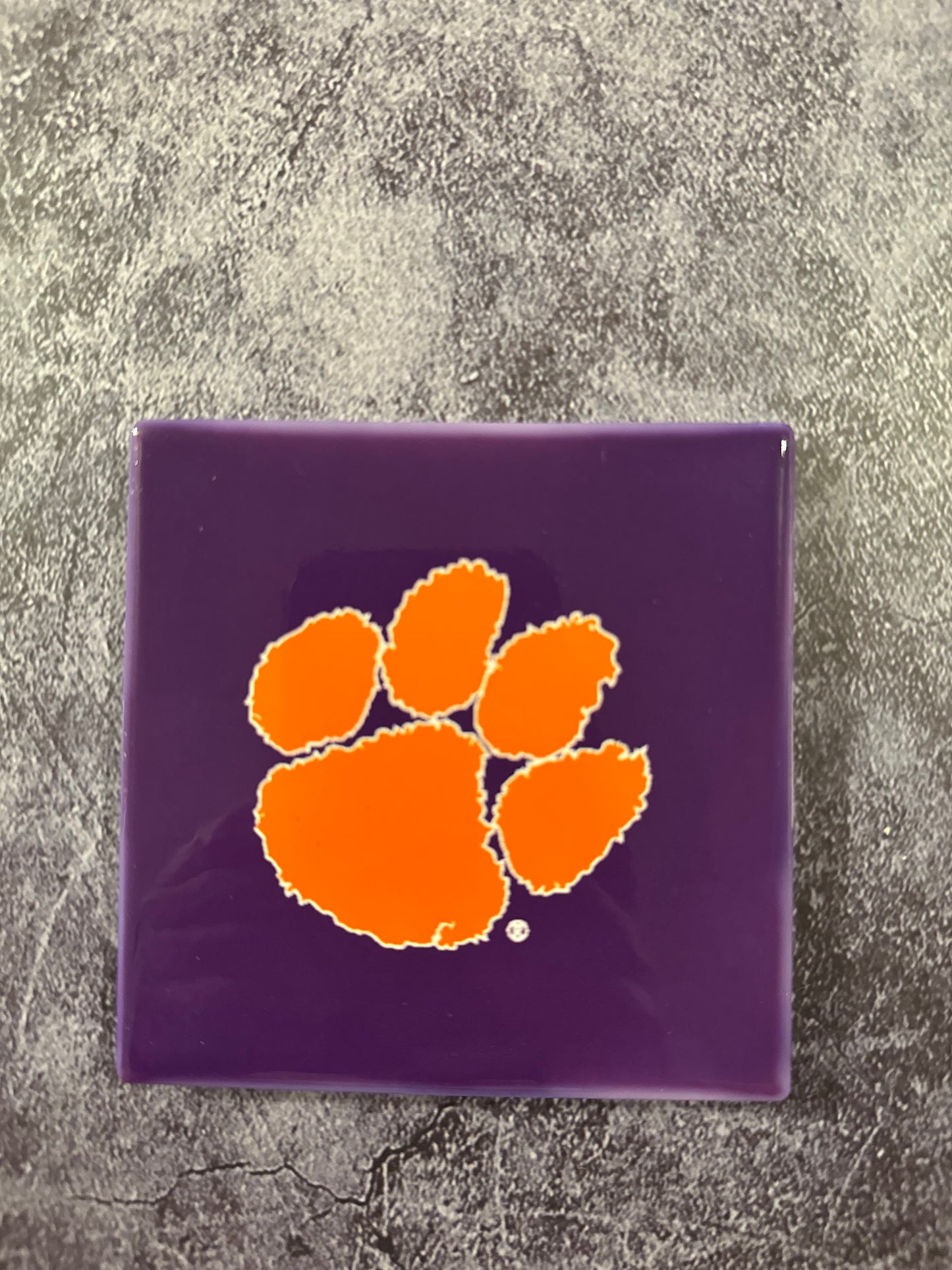 Clemson Paw Variety Ceramic Coasters