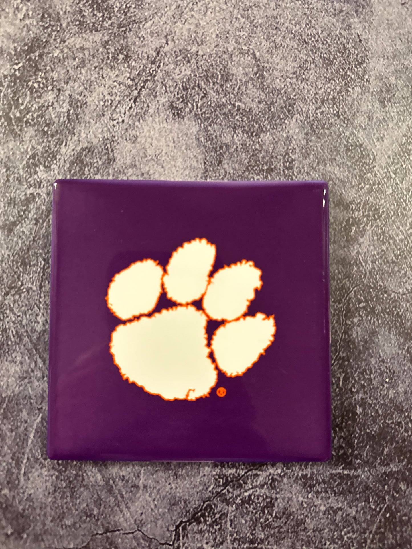 Clemson Paw Variety Ceramic Coasters