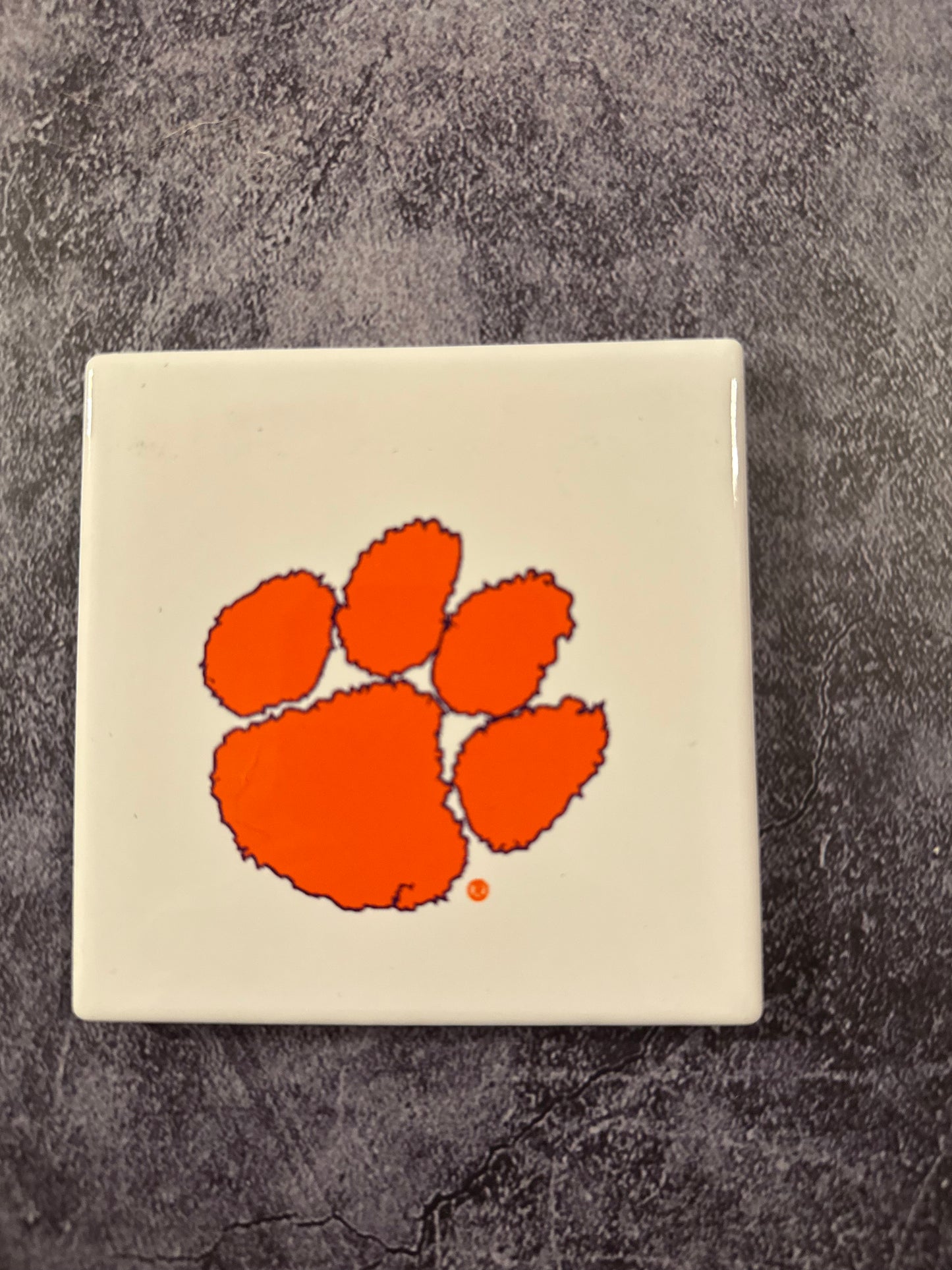 Clemson Paw Variety Ceramic Coasters