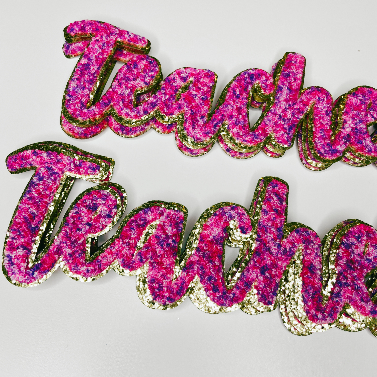 11" Teacher - Chenille Patch