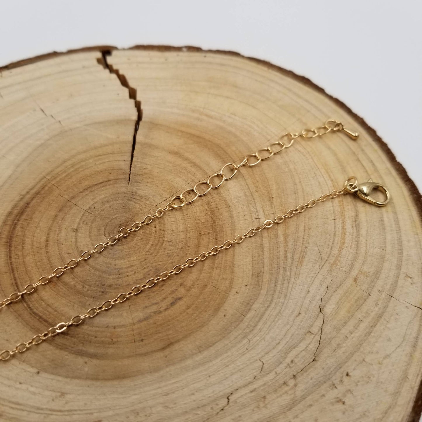 Natural Crystal Triangle Necklace