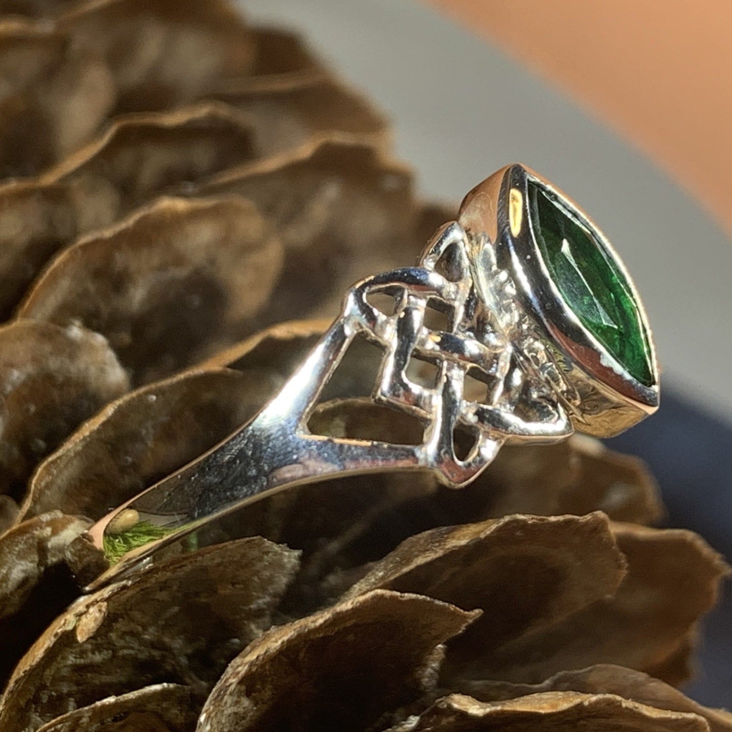 Cora Celtic Knot Ring