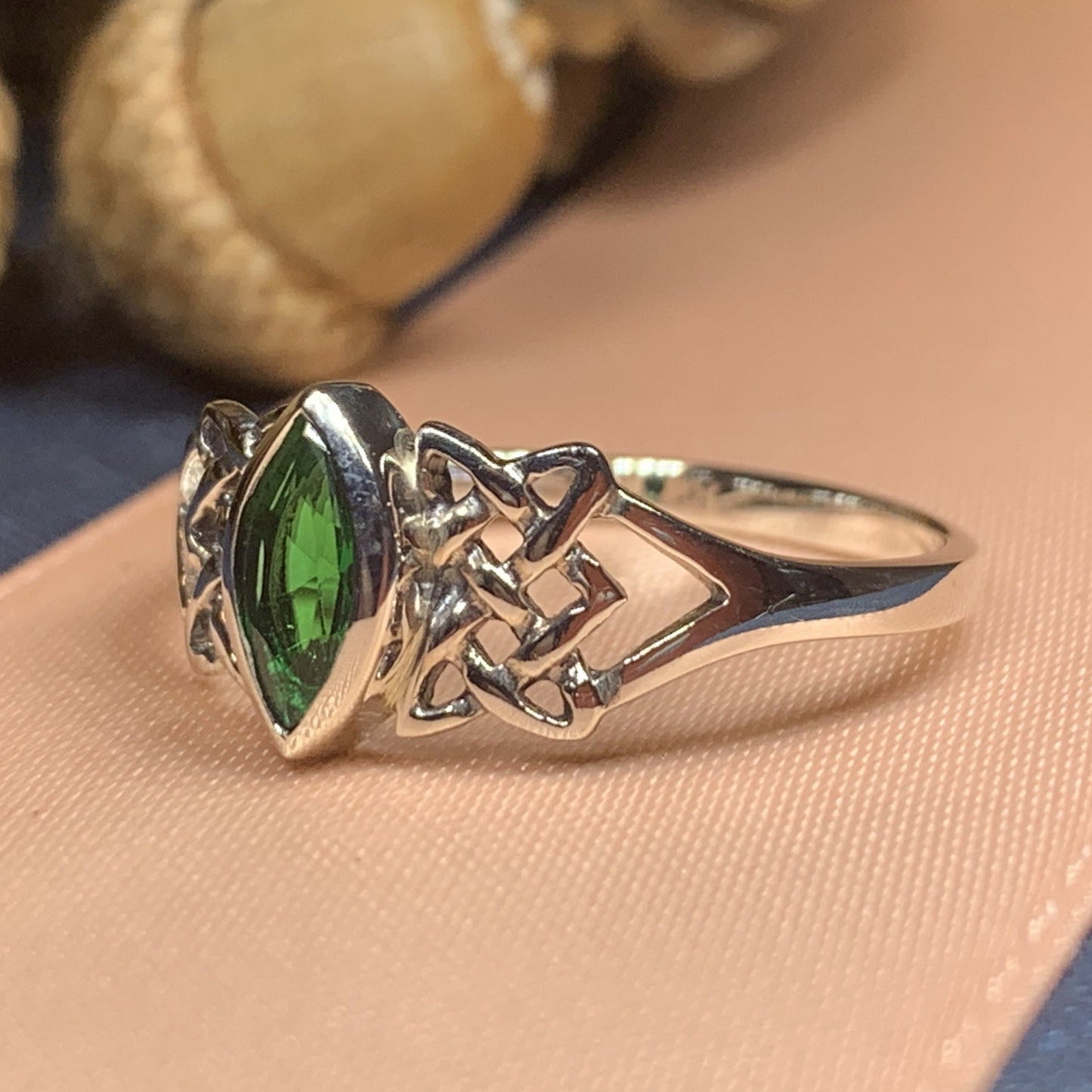 Cora Celtic Knot Ring