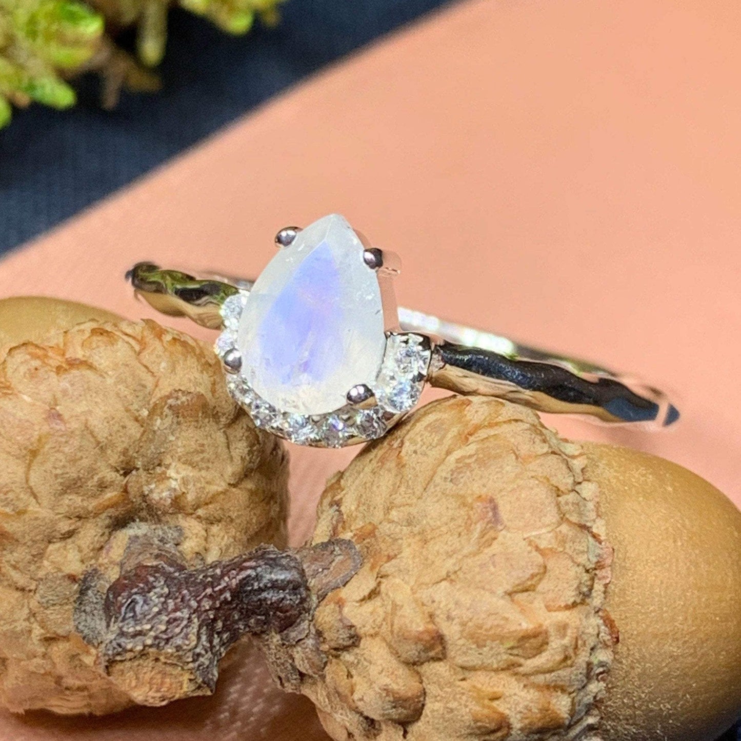 Calista Moonstone Ring