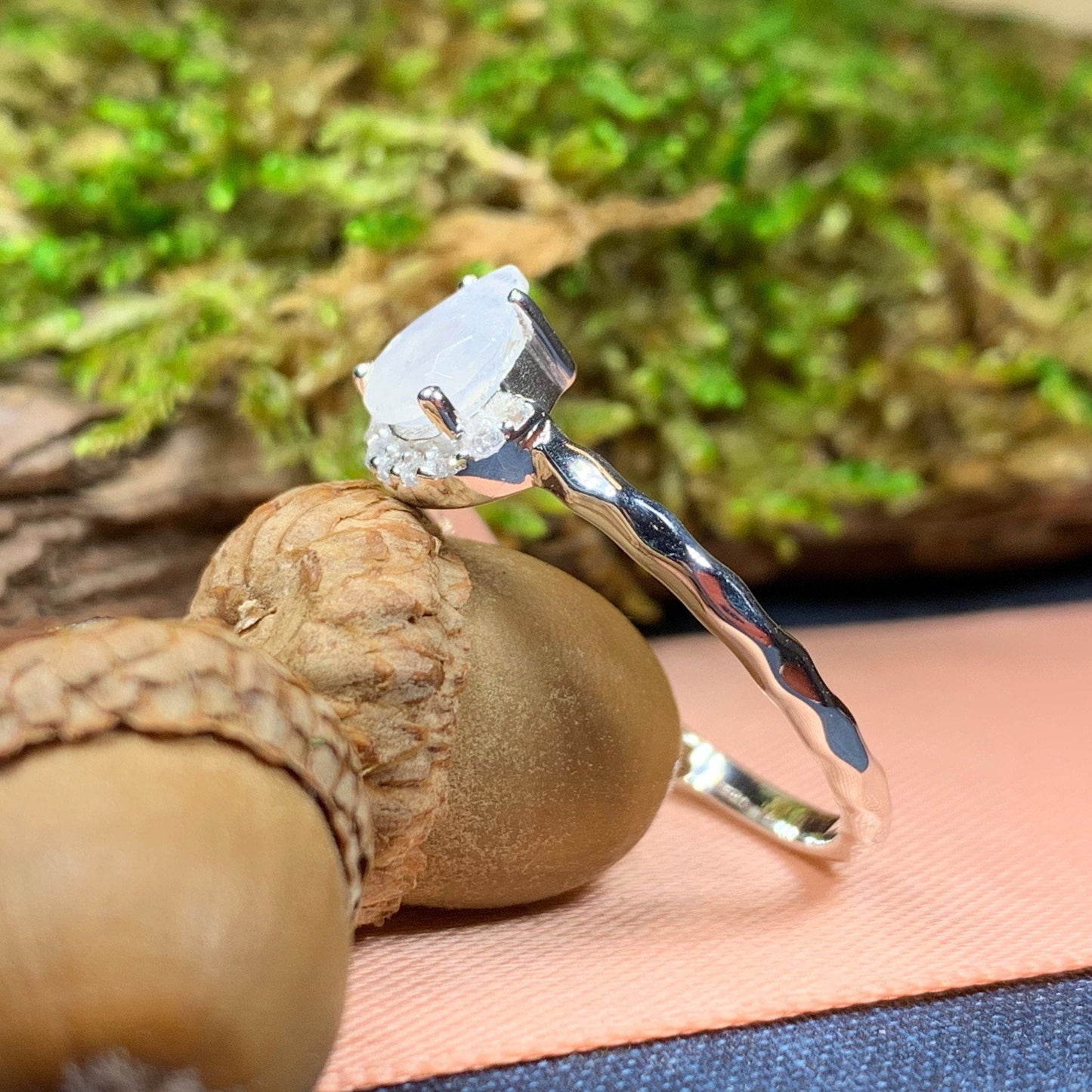 Calista Moonstone Ring
