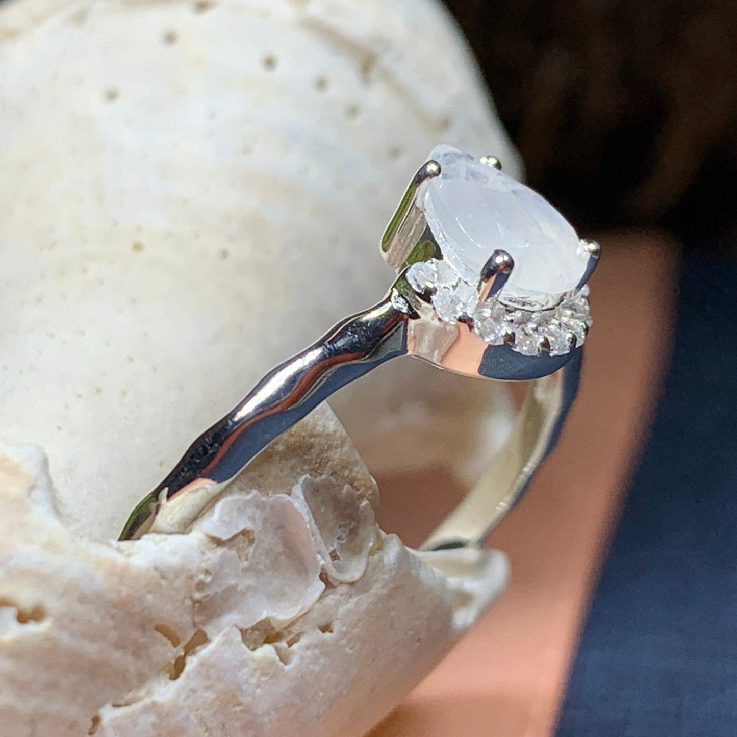 Calista Moonstone Ring