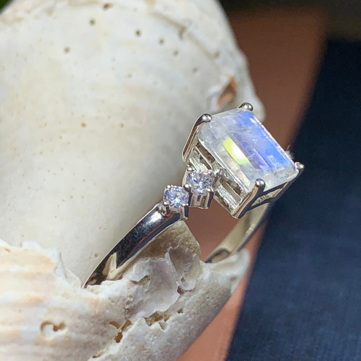 Hilaria Moonstone Ring