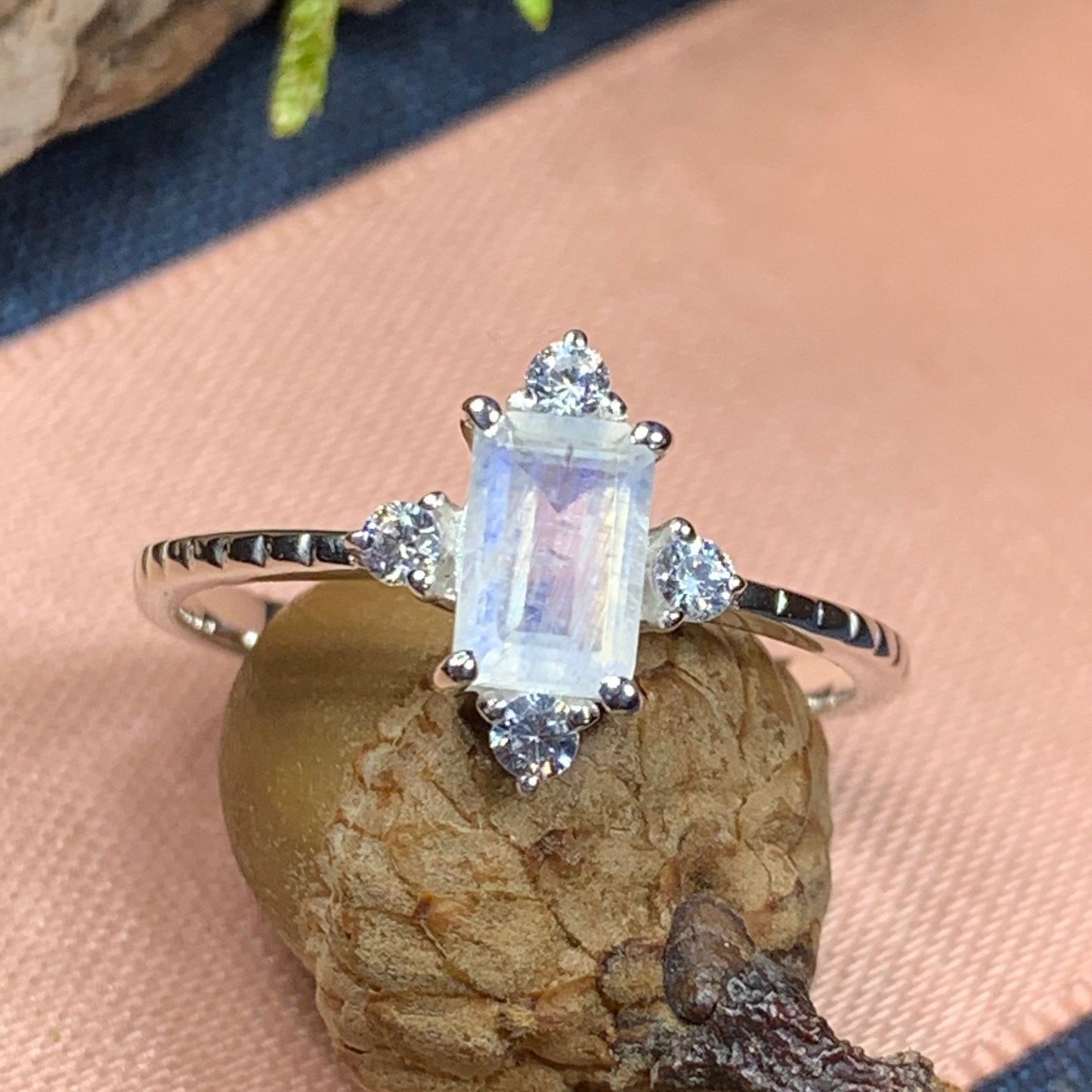Clarissa Moonstone Ring