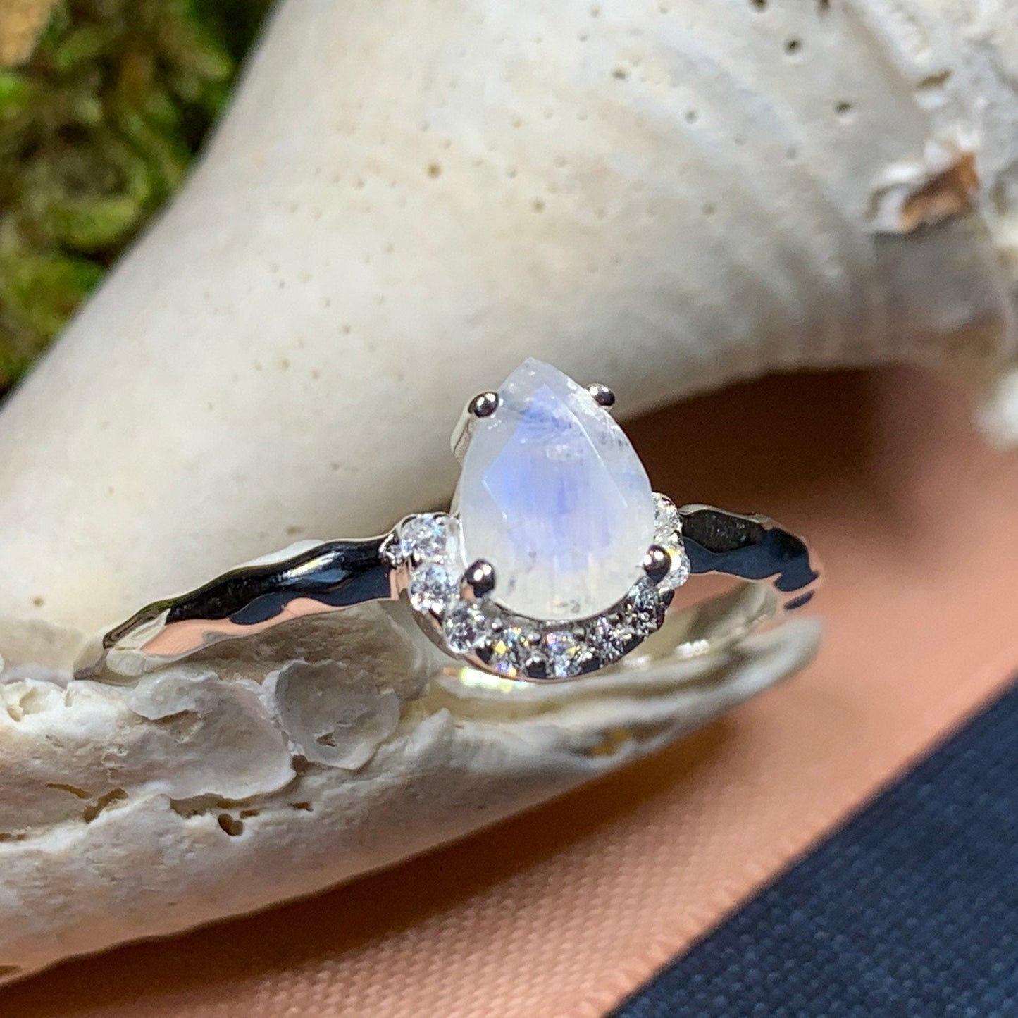 Calista Moonstone Ring