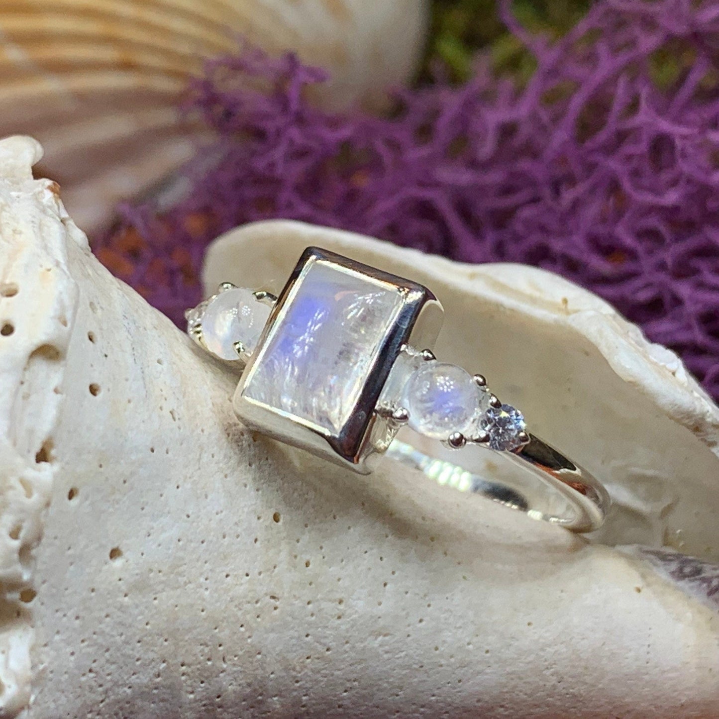 Anja Moonstone Ring