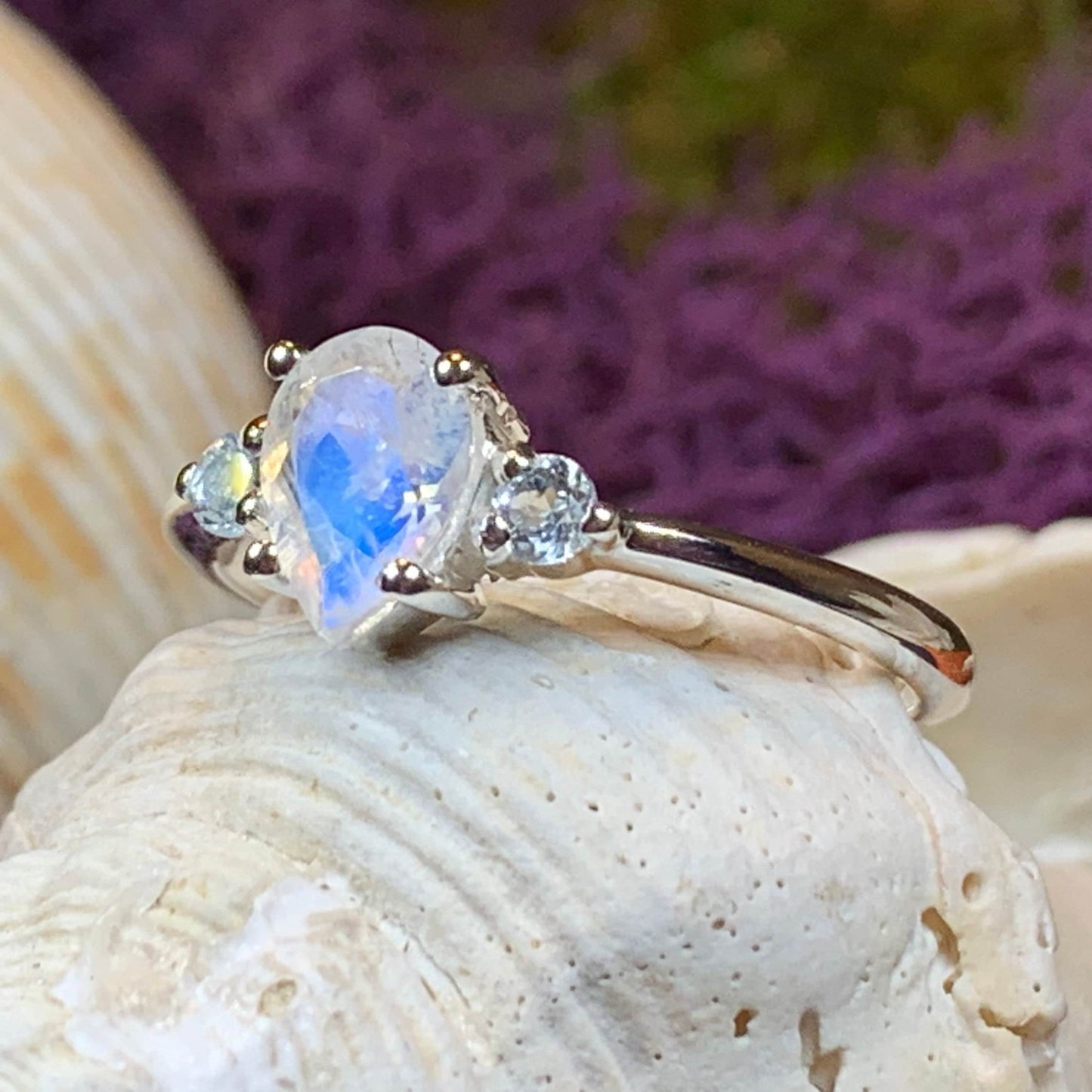 Rylena Moonstone Ring
