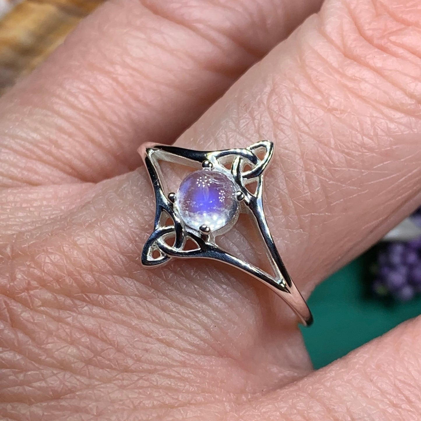 Rina Moonstone Ring