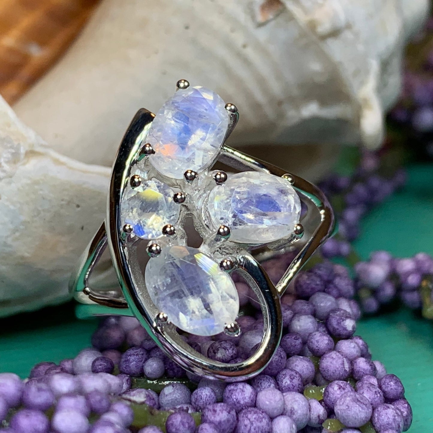Talia Moonstone Ring