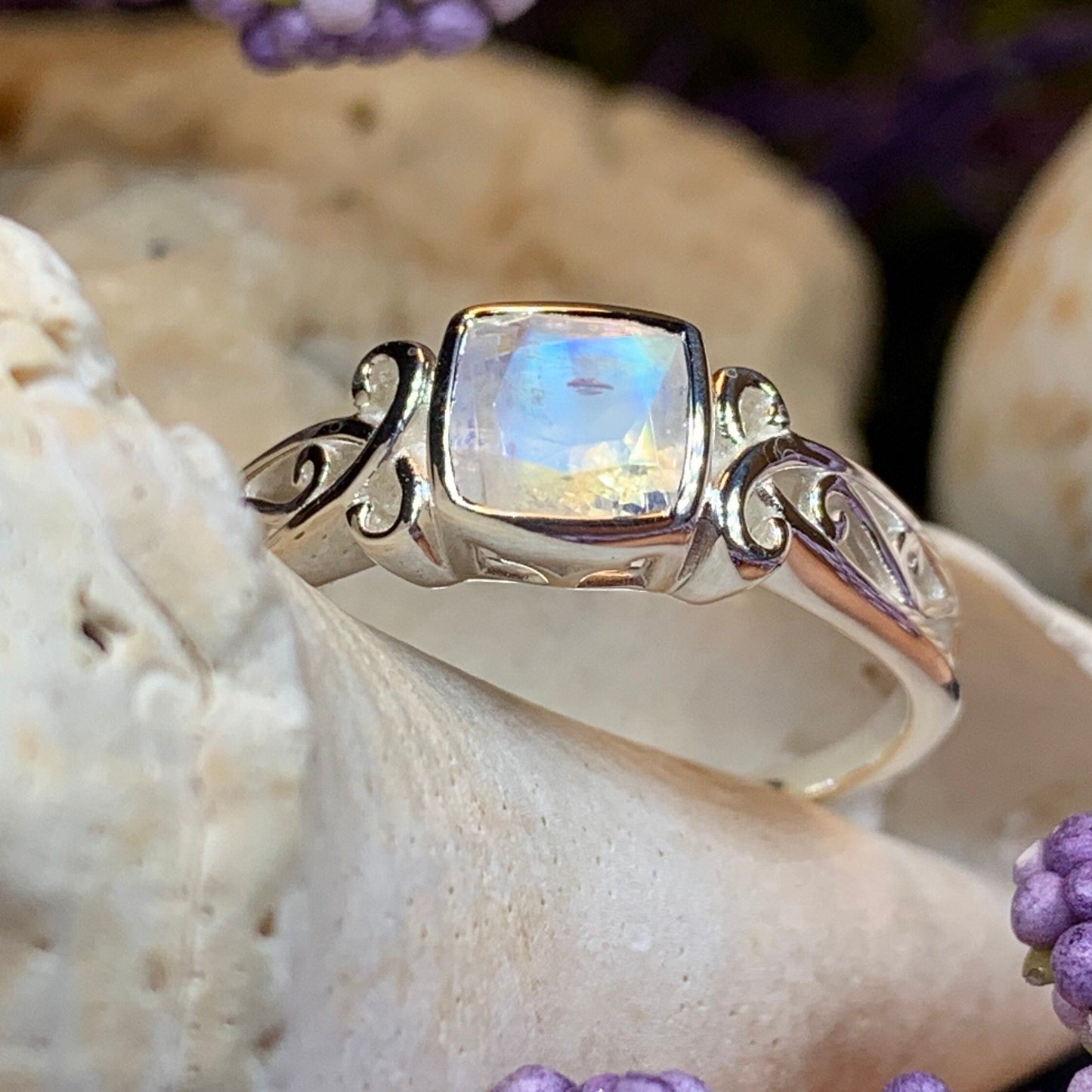 Coriena Moonstone Ring