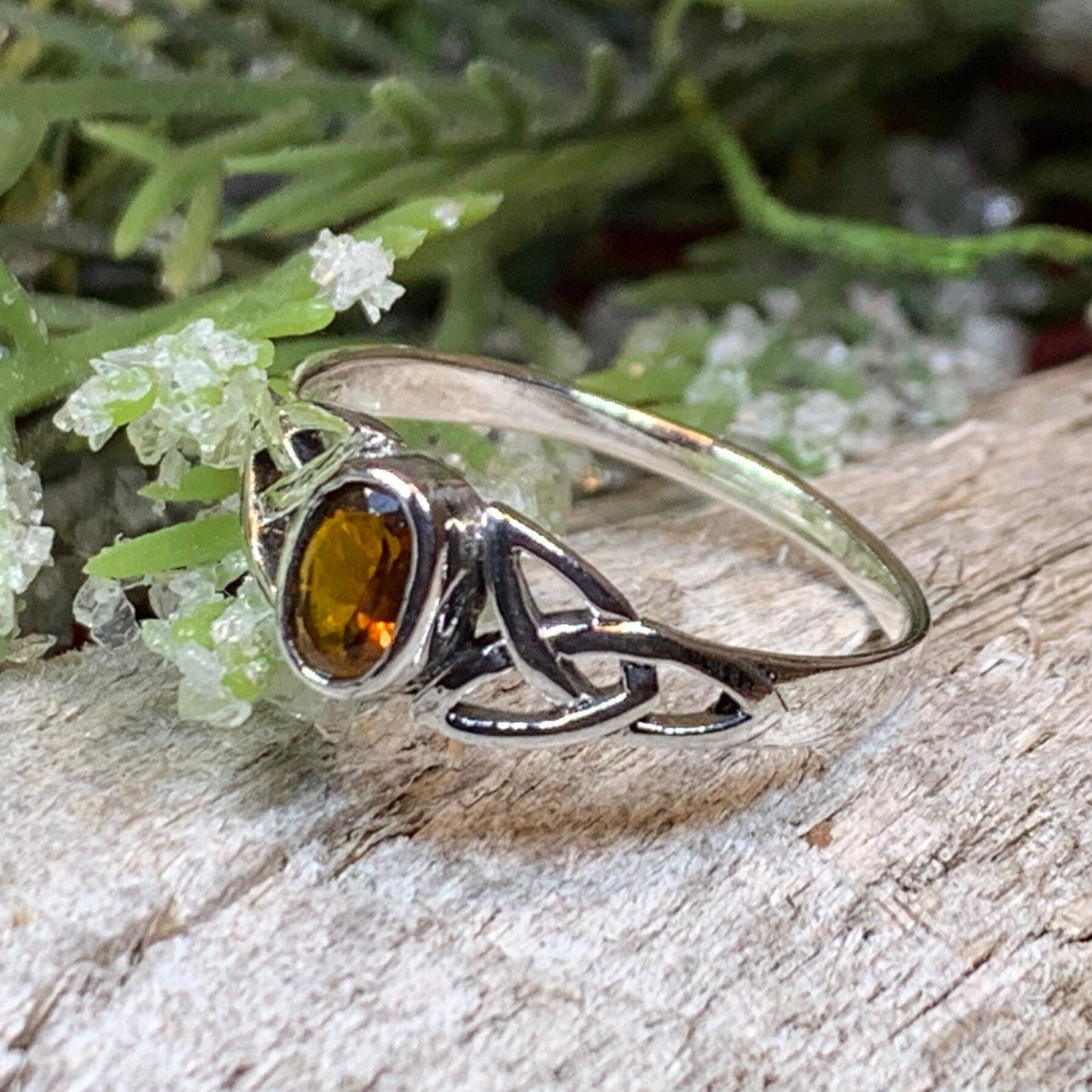 Faelyn Trinity Knot Ring