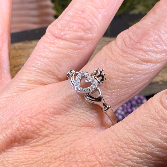 Claddagh Princess Ring