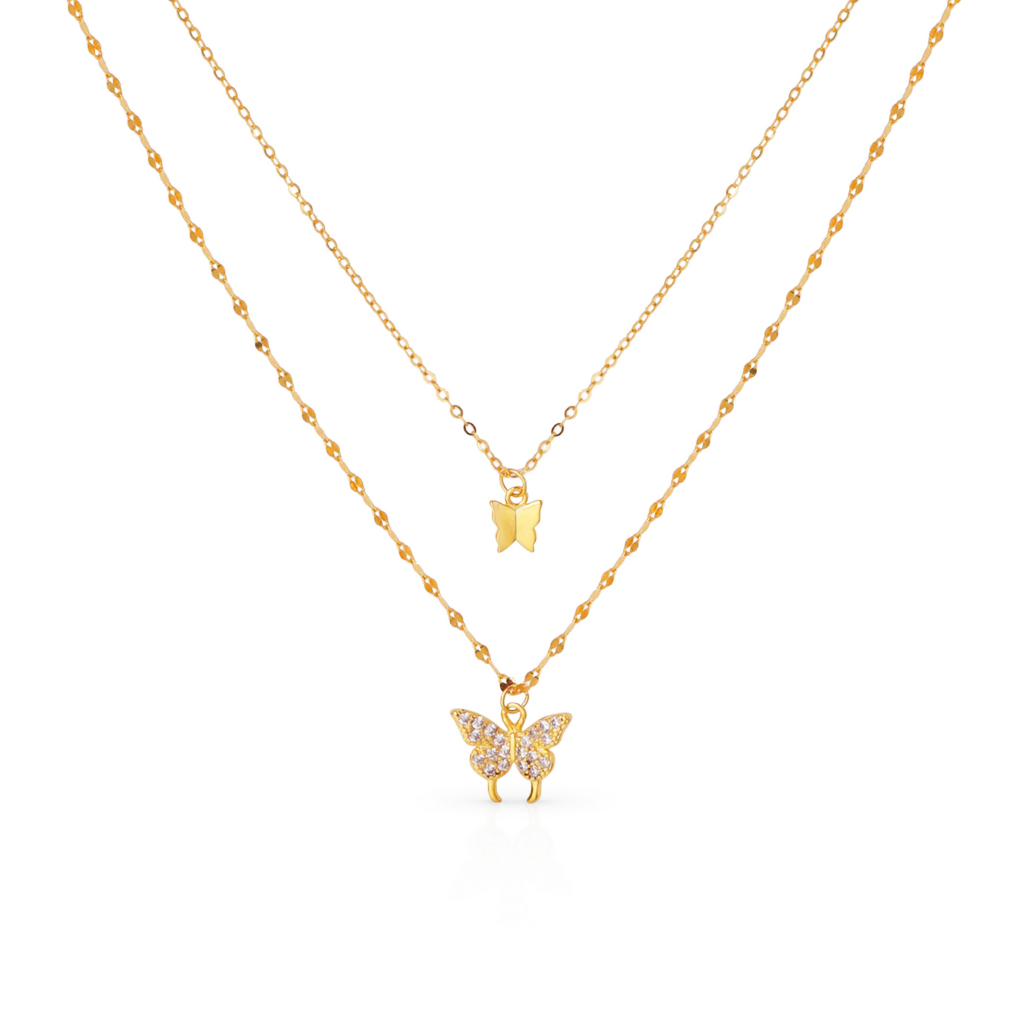 CHRISTIA BUTTERFLY NECKLACE