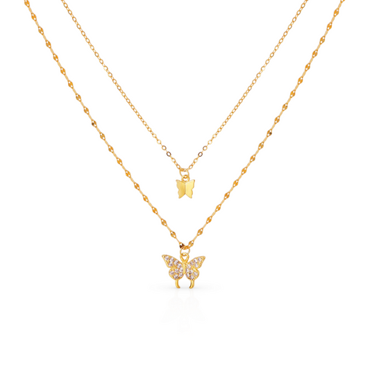 CHRISTIA BUTTERFLY NECKLACE
