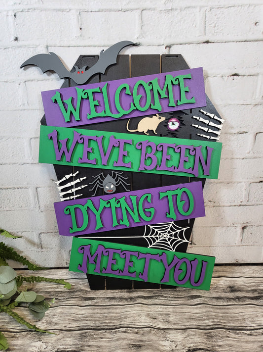 Coffin Door Hanger