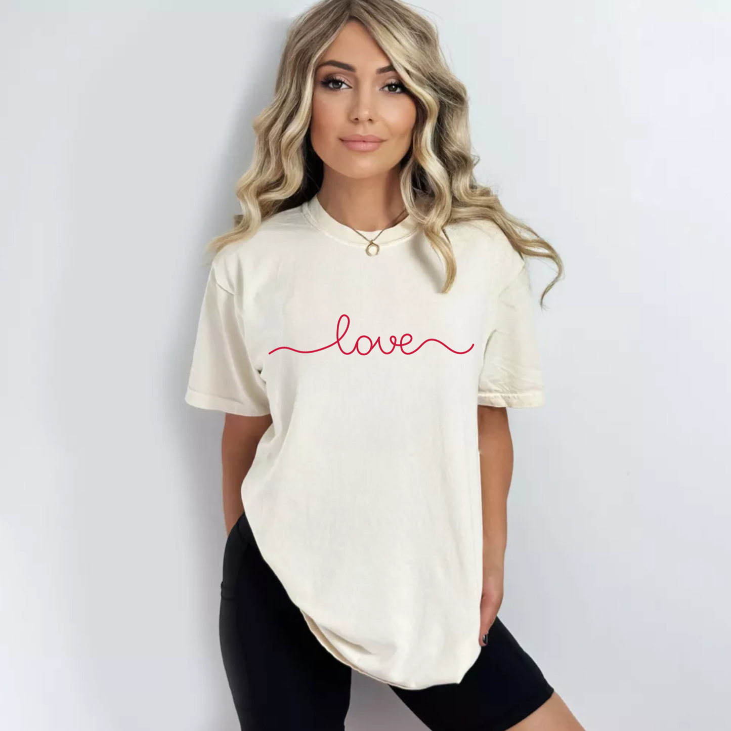 Love -  Matte Clear Film Transfer