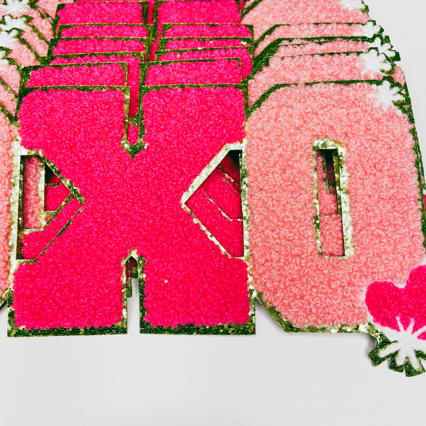 11" XOXO - Chenille Patch