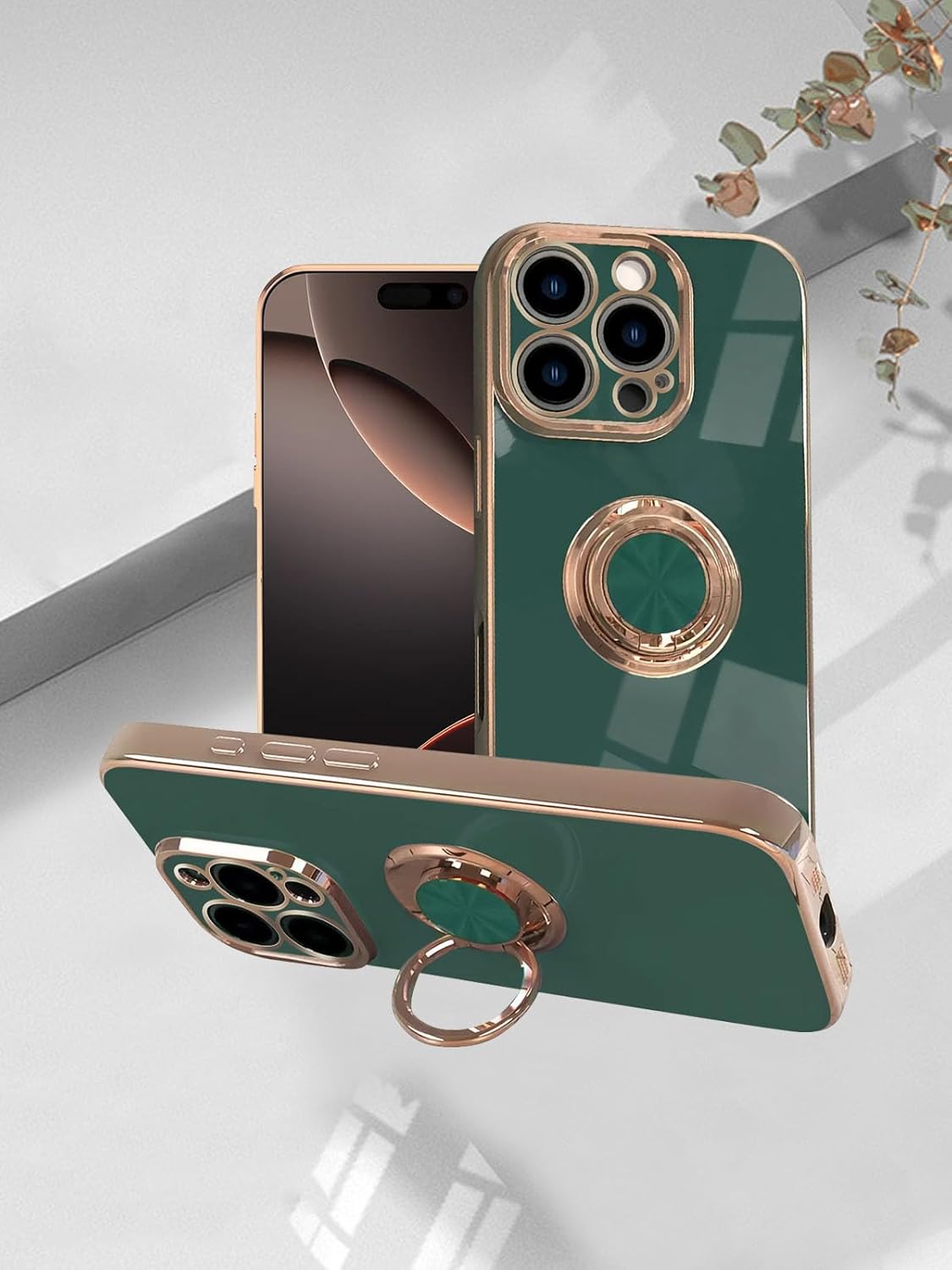 Ring Holder/Kickstand iPhone Case