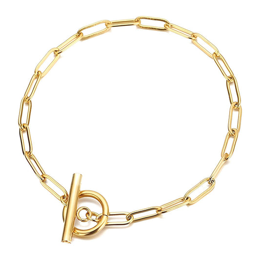 18K gold plated Stainless steel bracelet