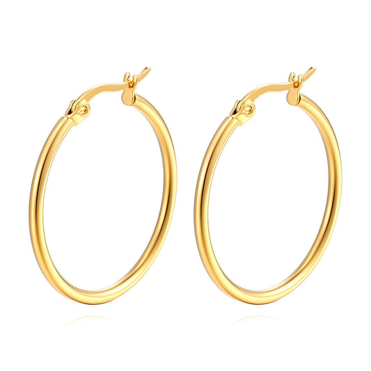 18K gold plated Stainless steel earrings