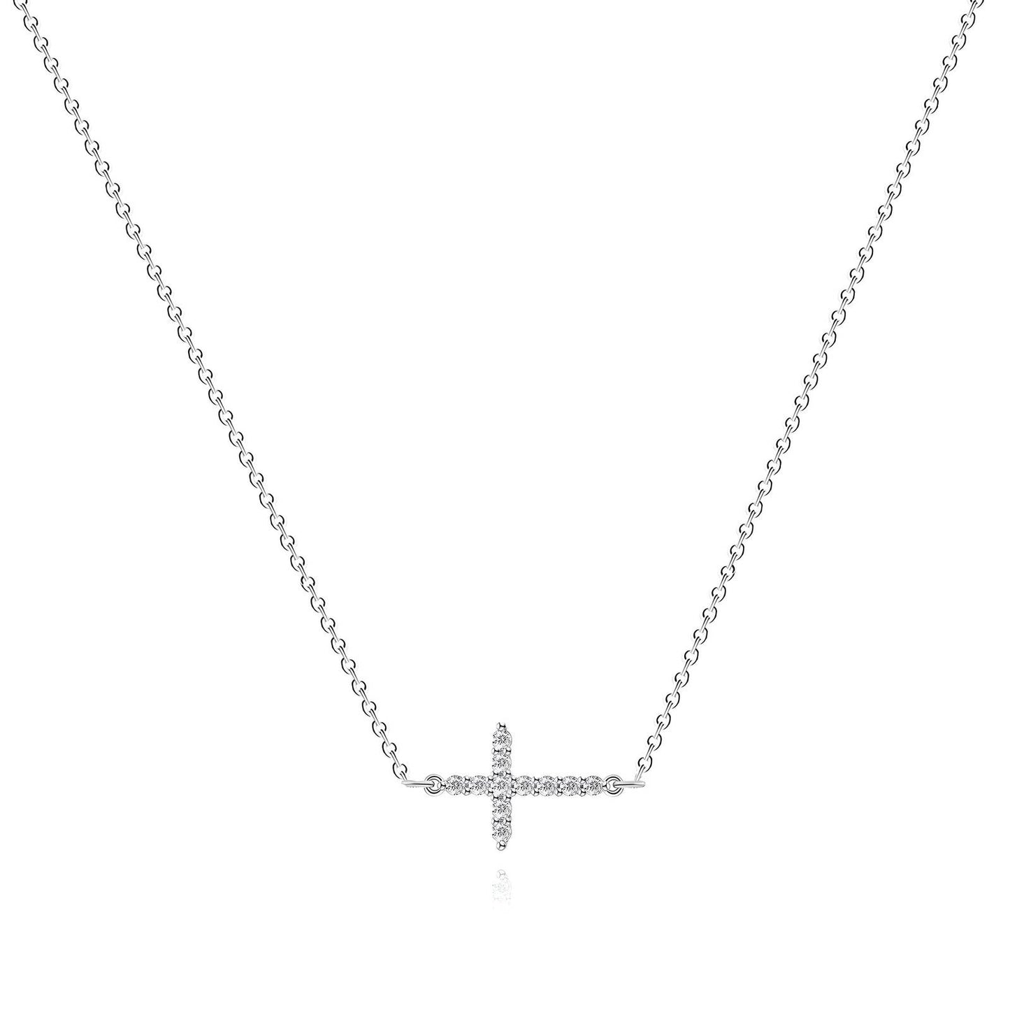 Stainless steel  Crosses necklace