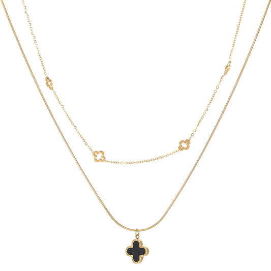 18K gold plated Stainless steel necklace