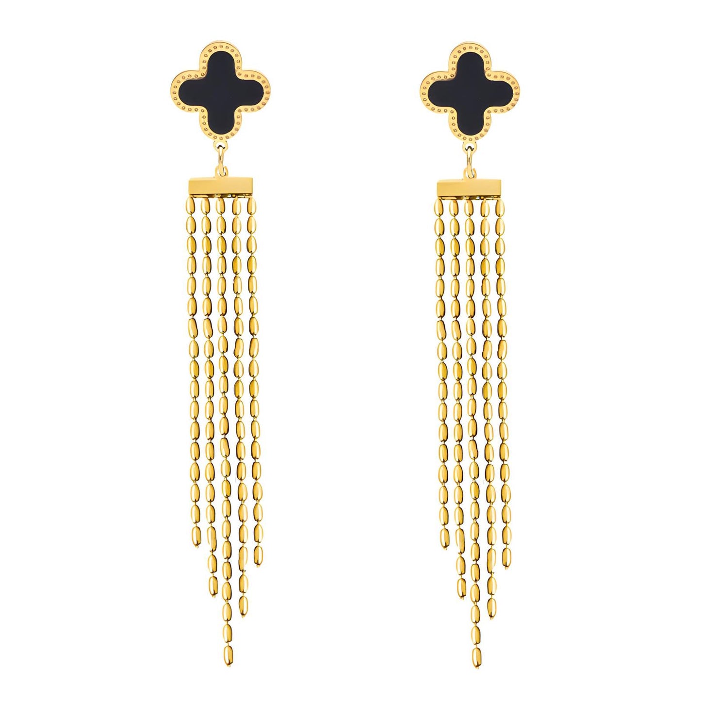 18K gold plated Stainless steel earrings