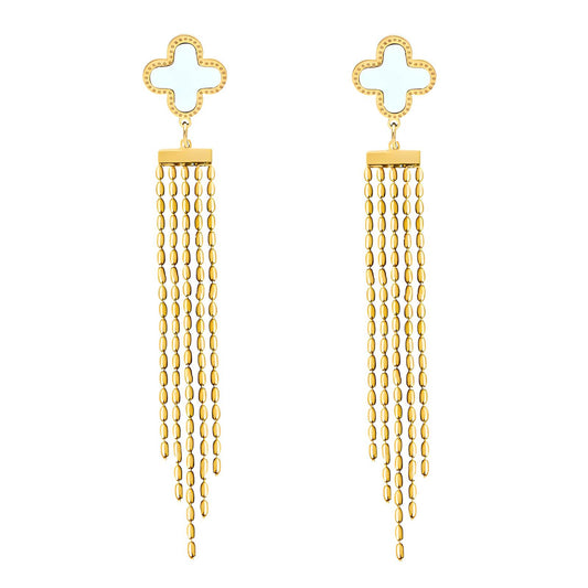 18K gold plated Stainless steel earrings