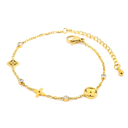 18K gold plated Stainless steel bracelet